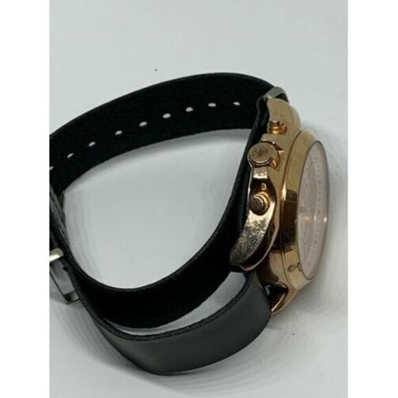 MICHAEL KORS MK5503 Bradshaw Women's Leather Analog Rose Gold Dial Watch ZW23 - Picture 8 of 8